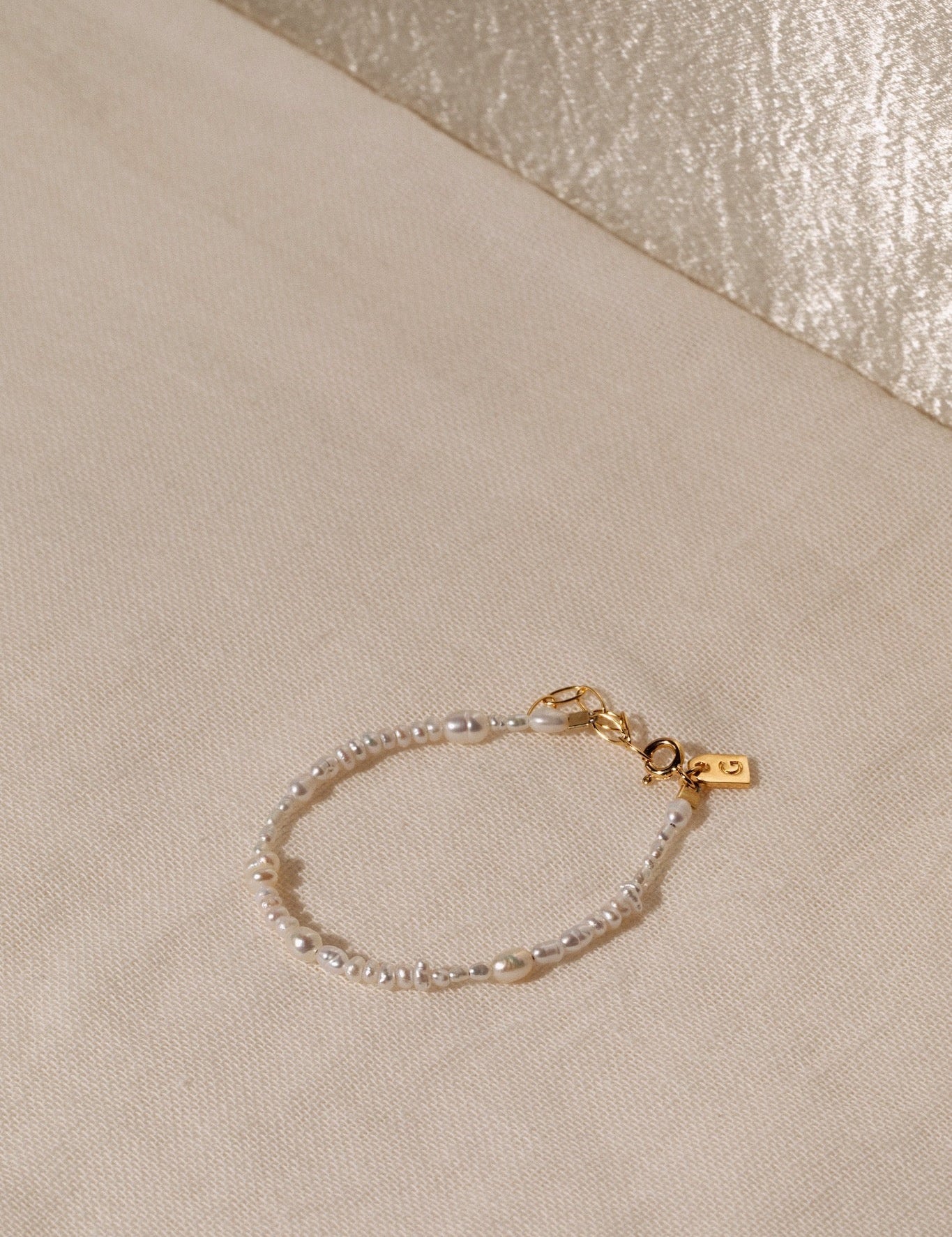 Pearl anklet baby - Galore jewelry