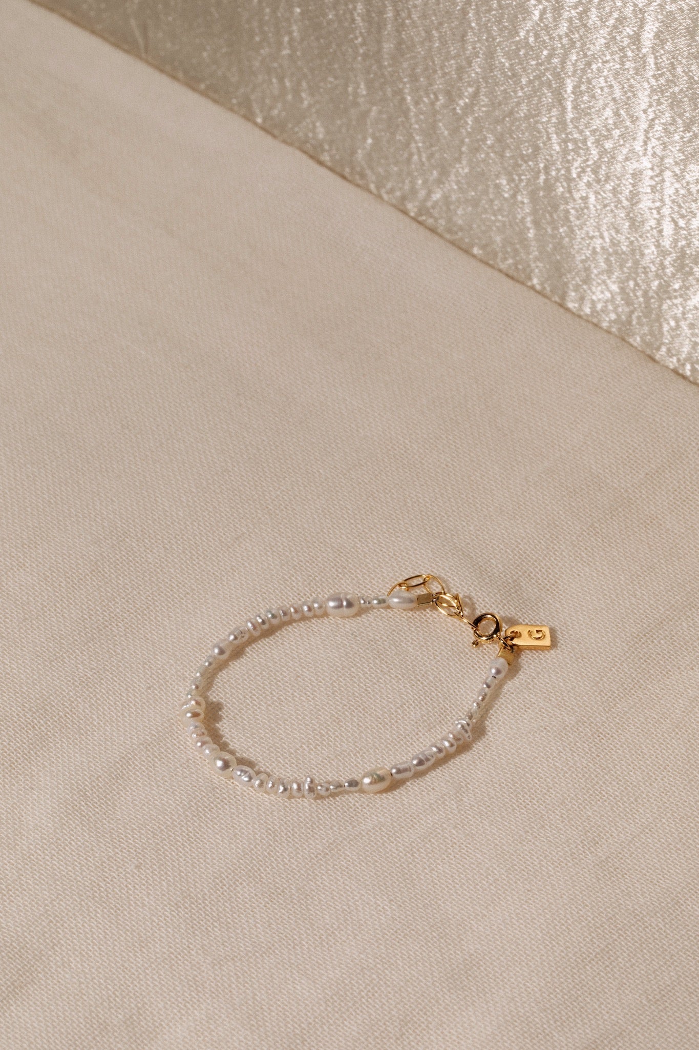 Pearl anklet baby - Galore jewelry