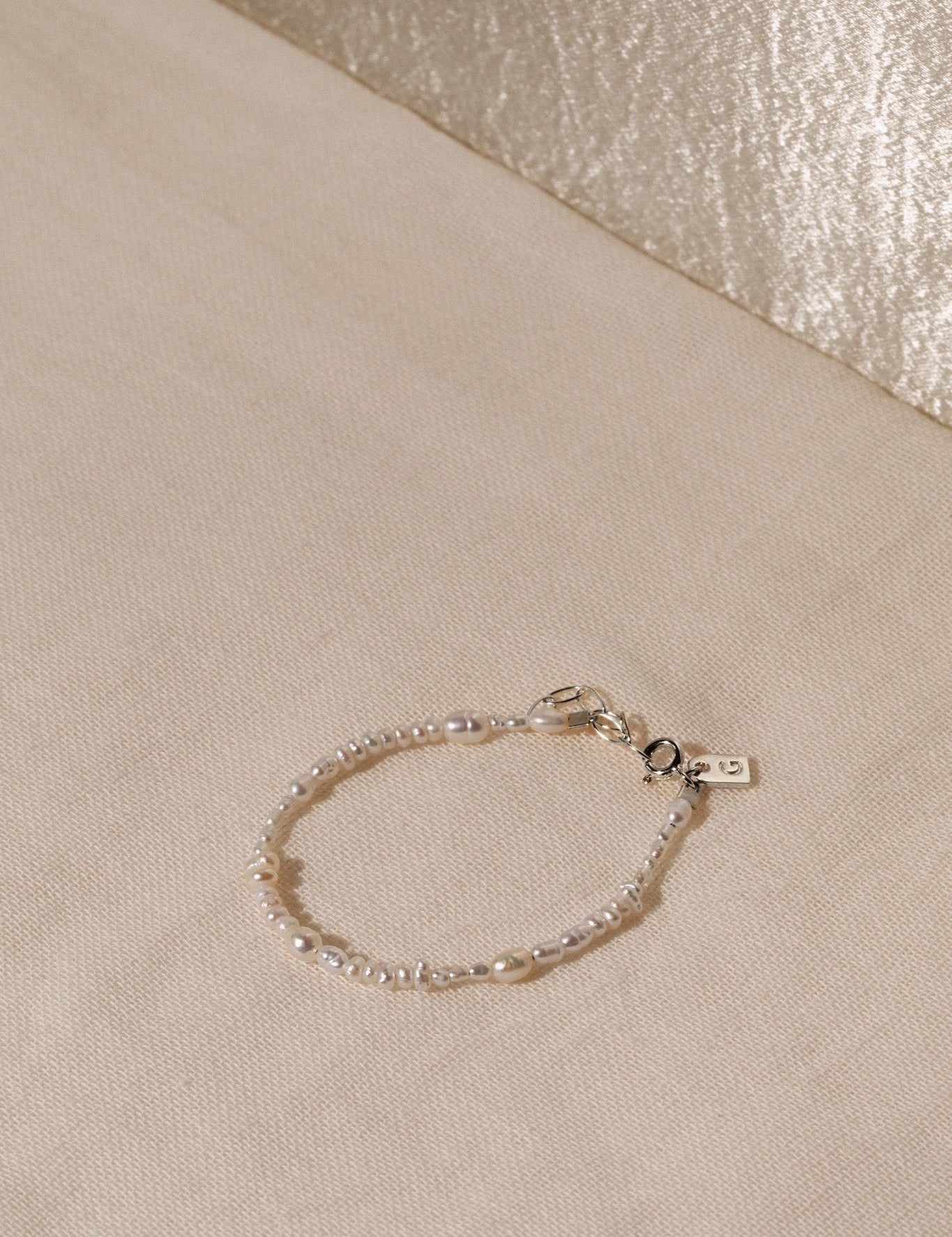 Pearl anklet baby - Galore jewelry