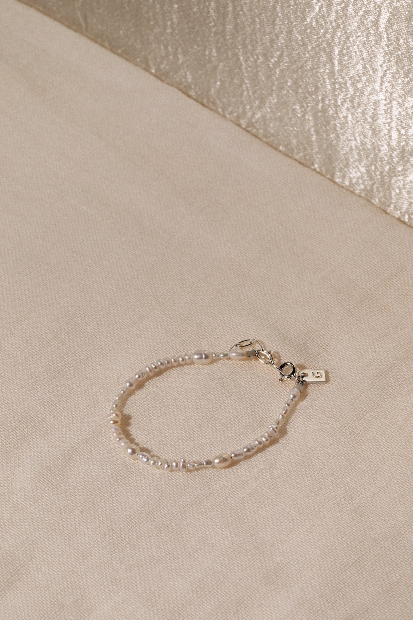 Pearl anklet baby - Galore jewelry