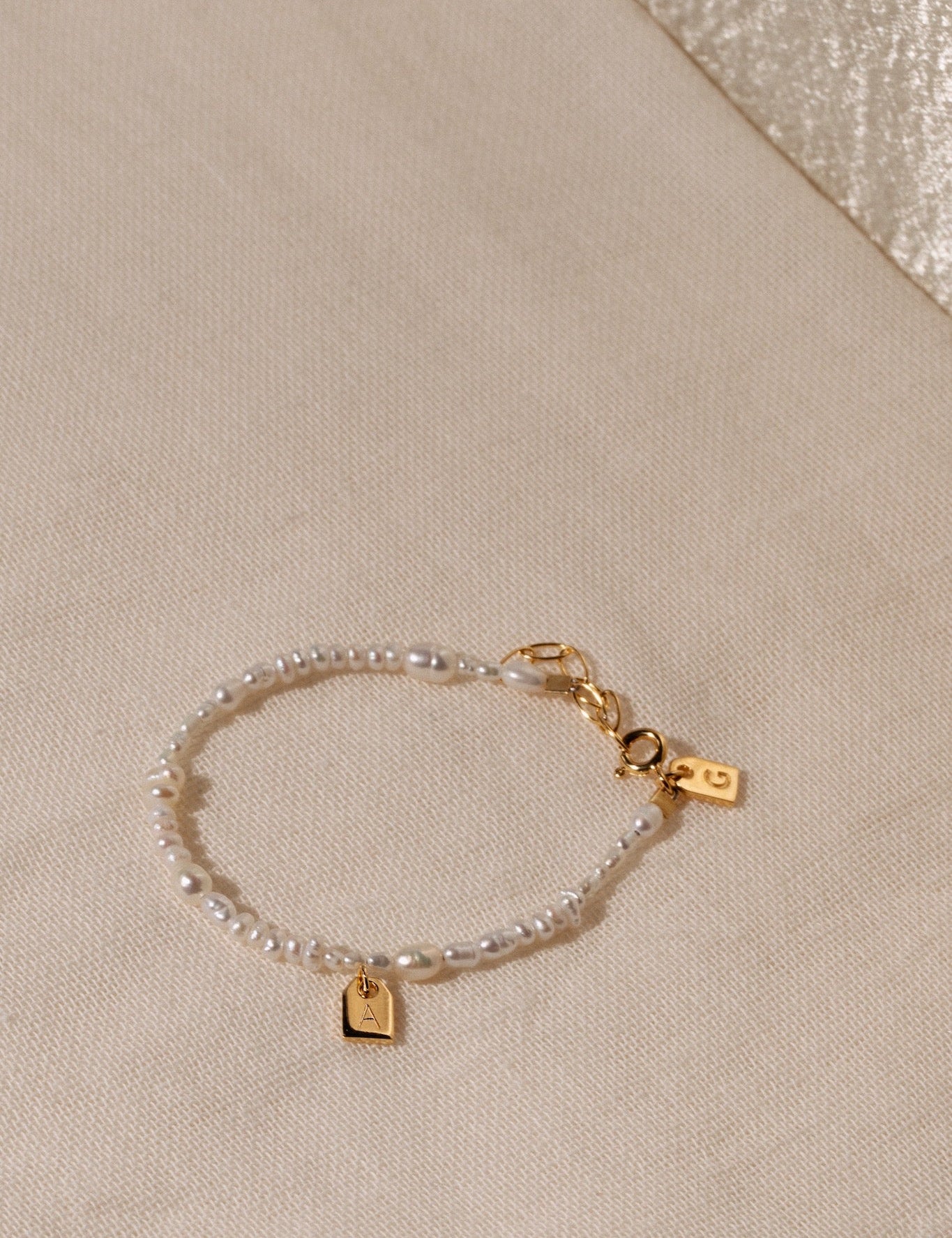 Pearl anklet baby - Galore jewelry