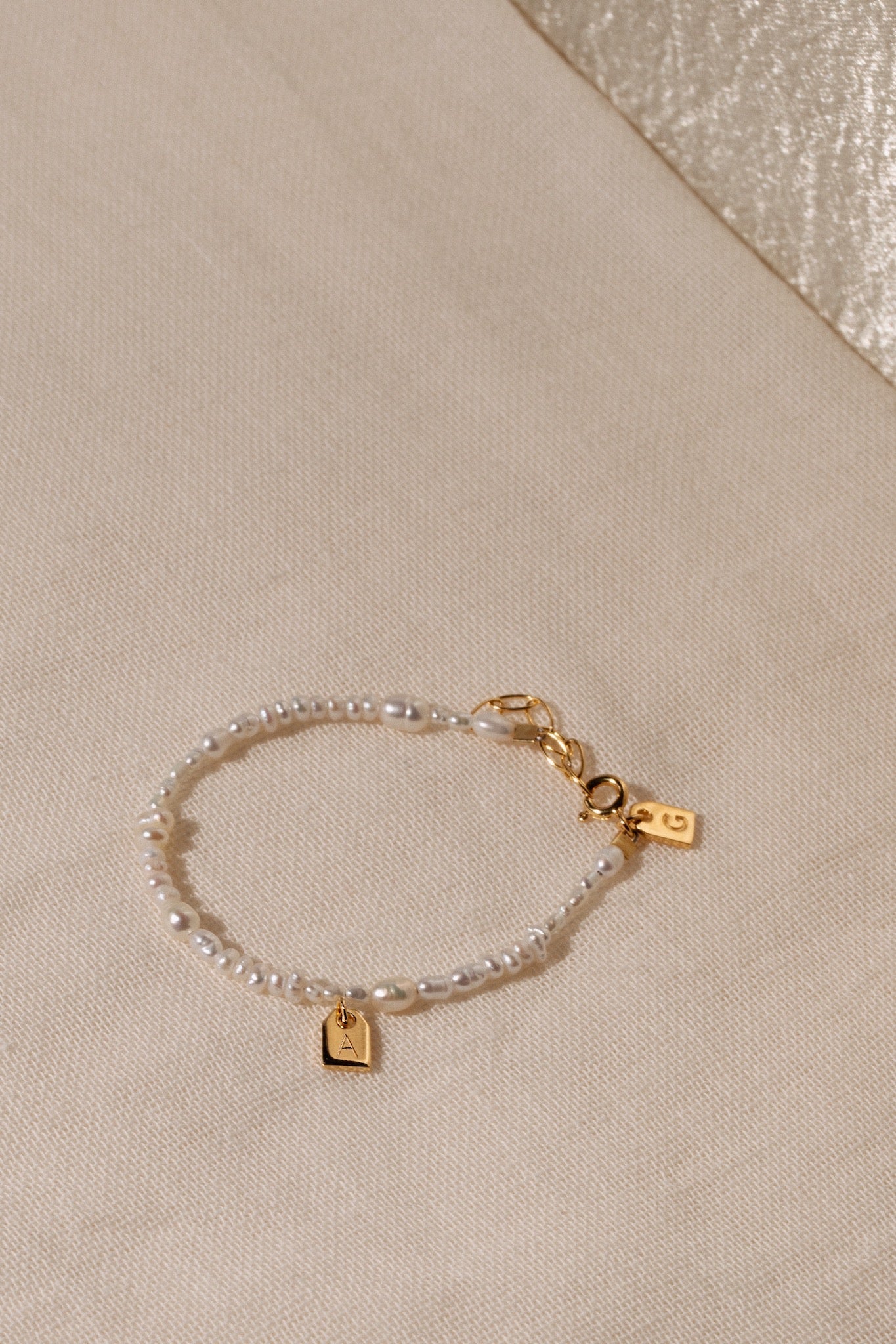 Pearl anklet baby - Galore jewelry
