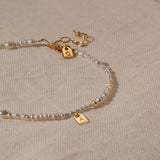 Pearl anklet petite - Galore jewelry
