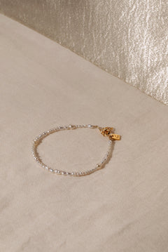 Pearl anklet petite - Galore jewelry