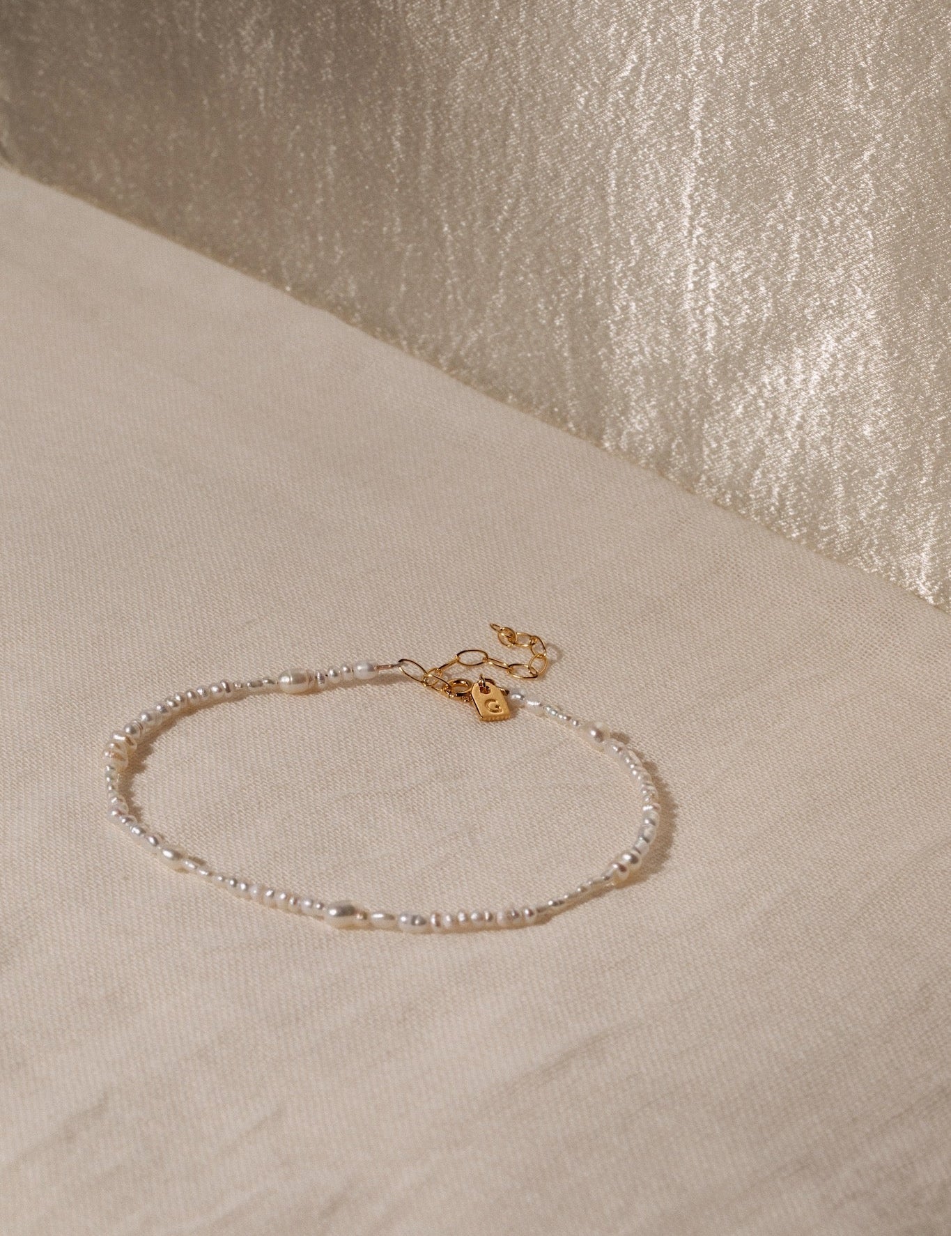 Pearl anklet women - Galore jewelry