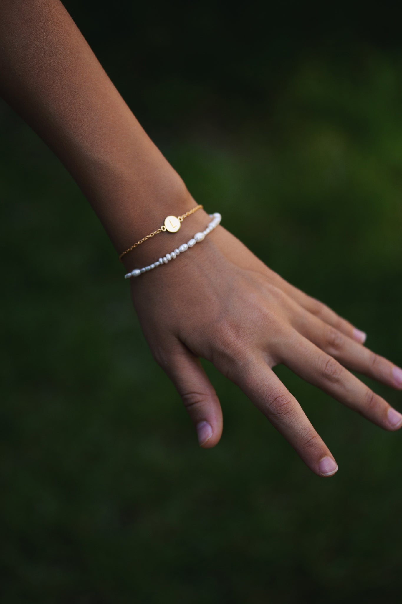 Pearl bracelet petite - Galore jewelry