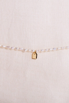 Pearl & Tag bracelet women - Galore jewelry