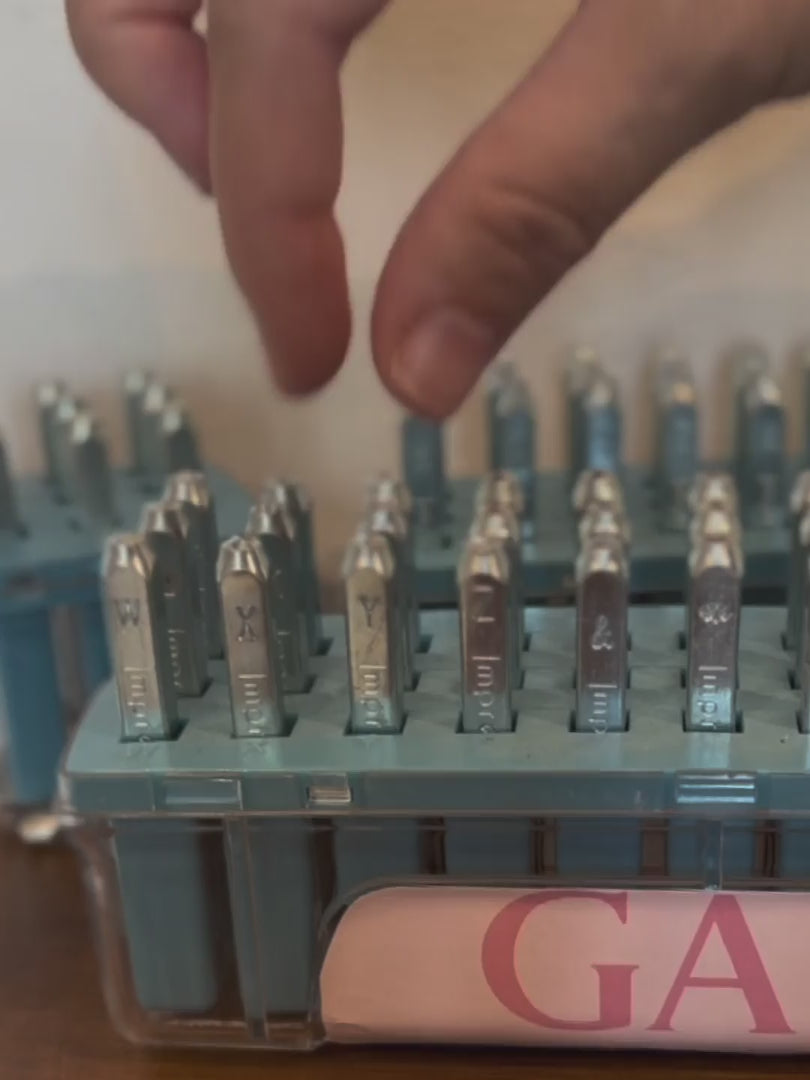 personalizing jewelry