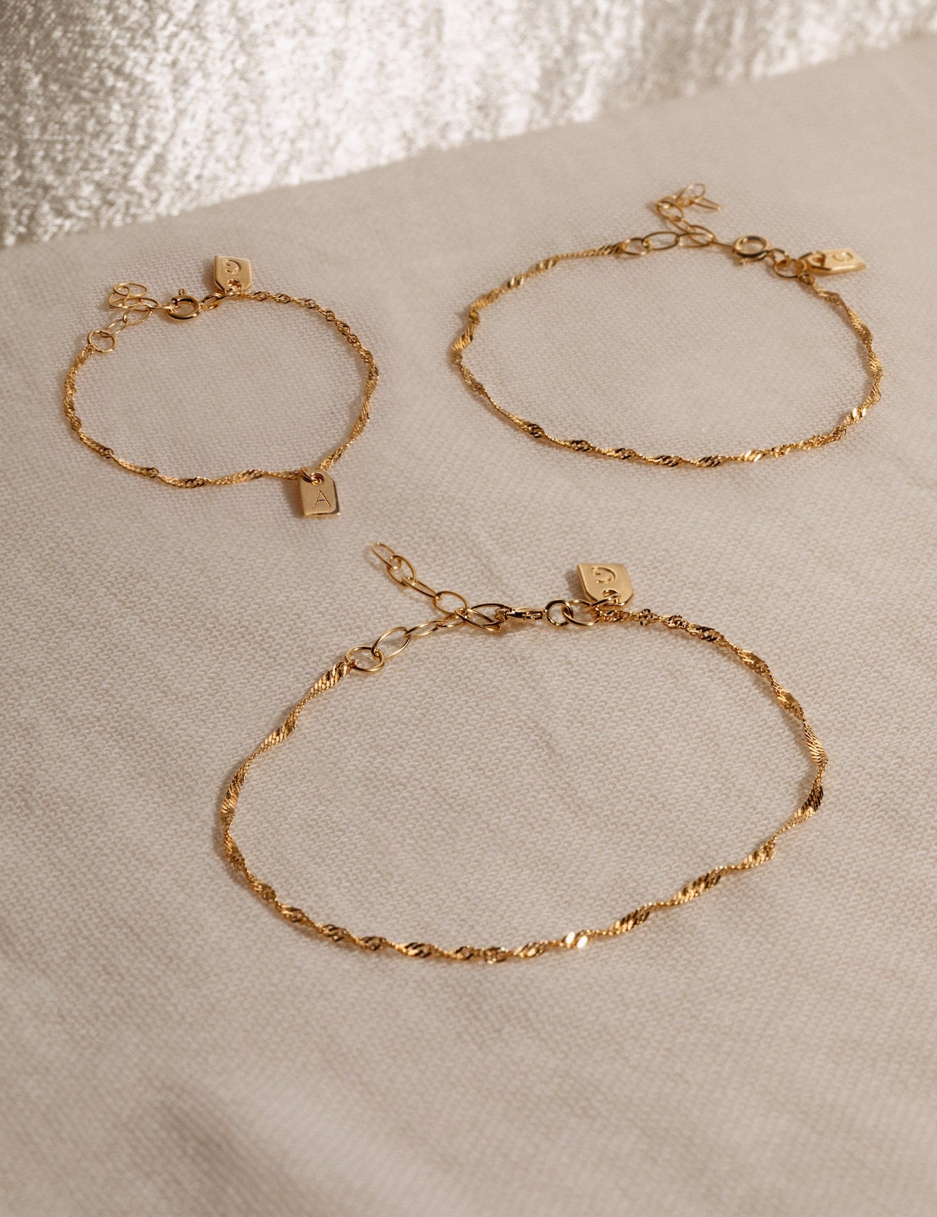 Singapore anklet baby - Galore jewelry