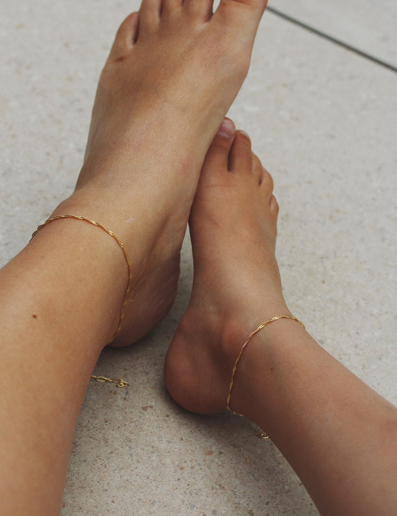 Singapore anklet baby - Galore jewelry