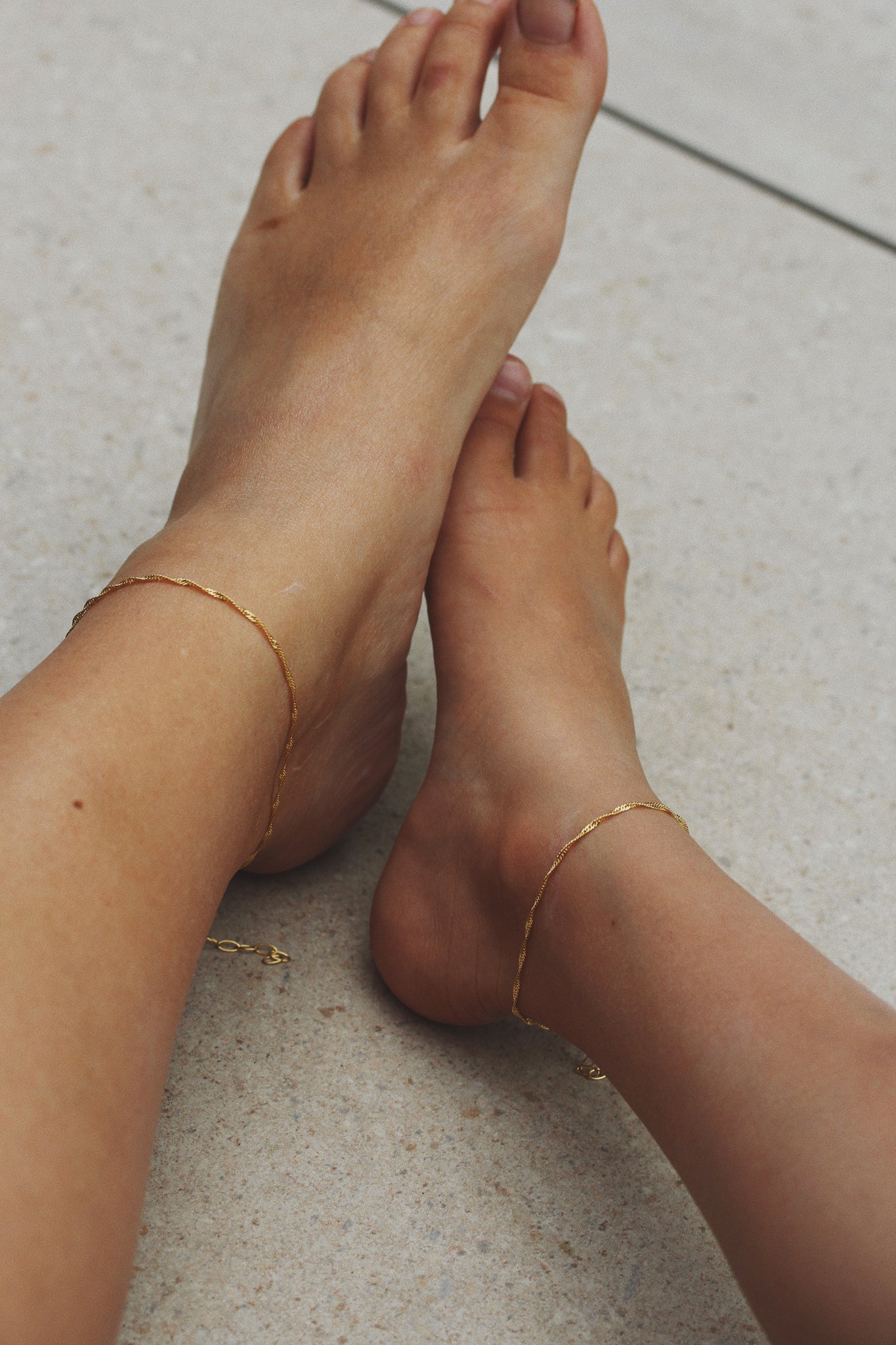 Singapore anklet baby - Galore jewelry