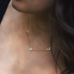 Triple Circle necklace women - Galore jewelry
