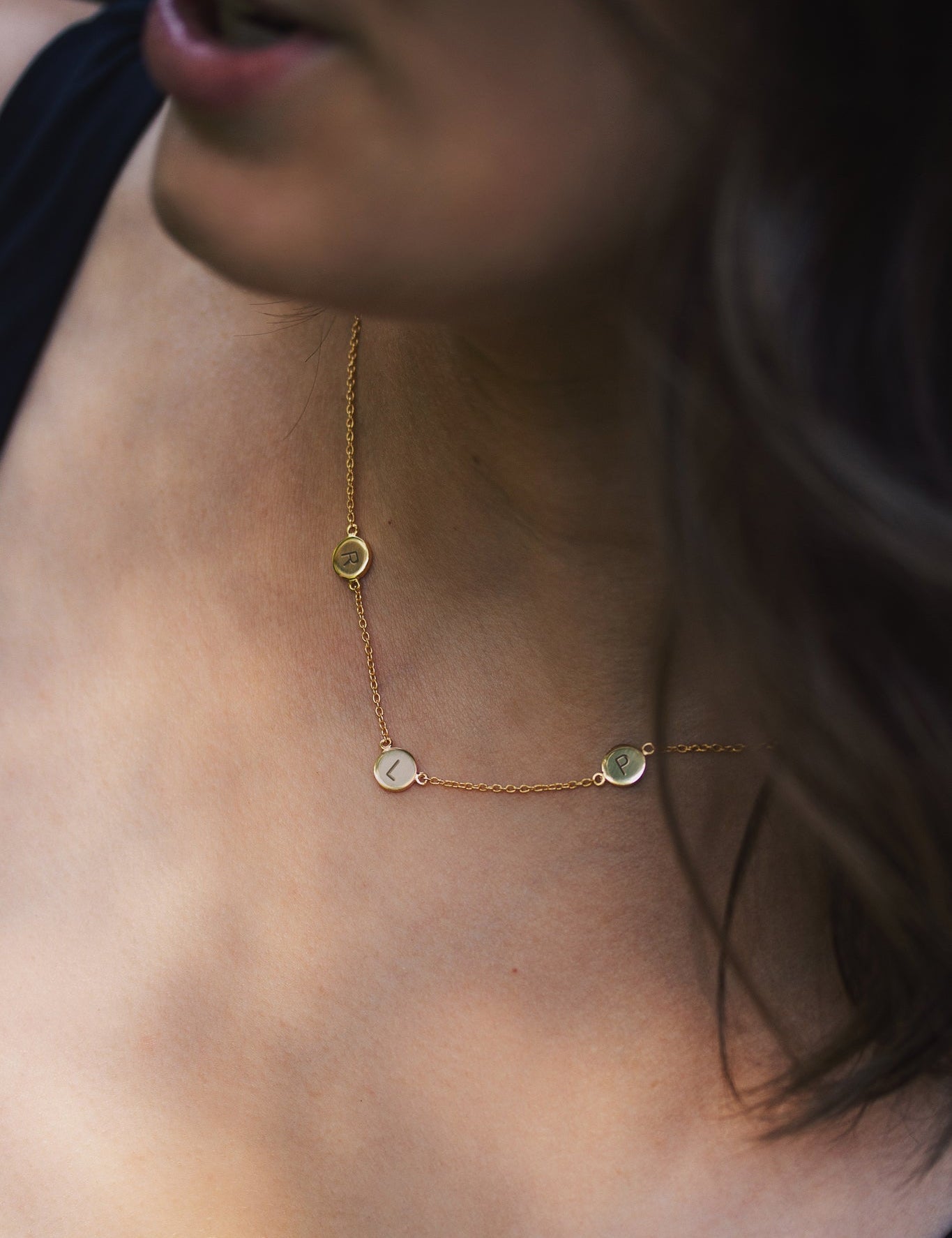 Triple Circle necklace women - Galore jewelry