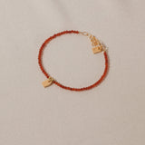 Birthstone & Tag bracelet petite