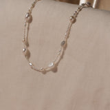 Mixed Pearls necklace petite