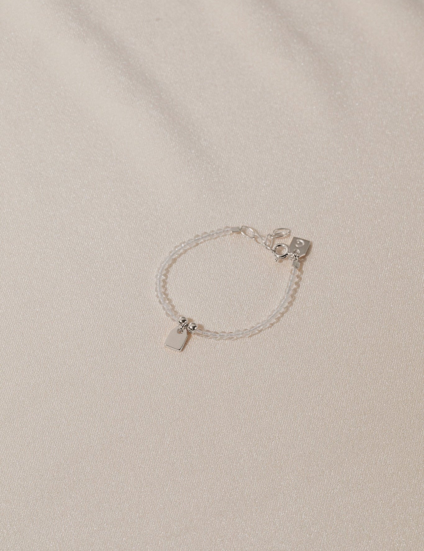Birthstone & Tag bracelet baby - Galore jewelry