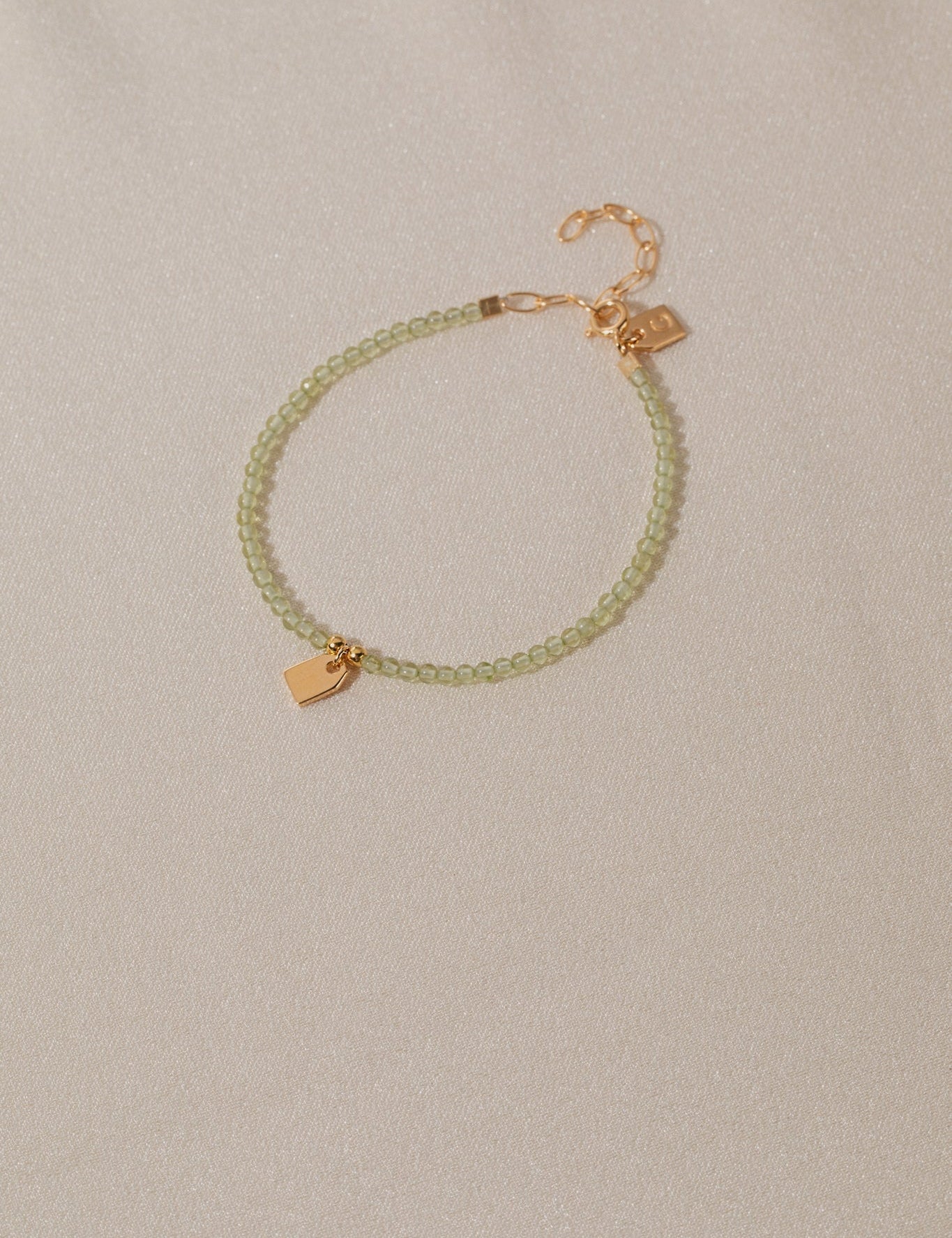 Birthstone & Tag bracelet baby - Galore jewelry