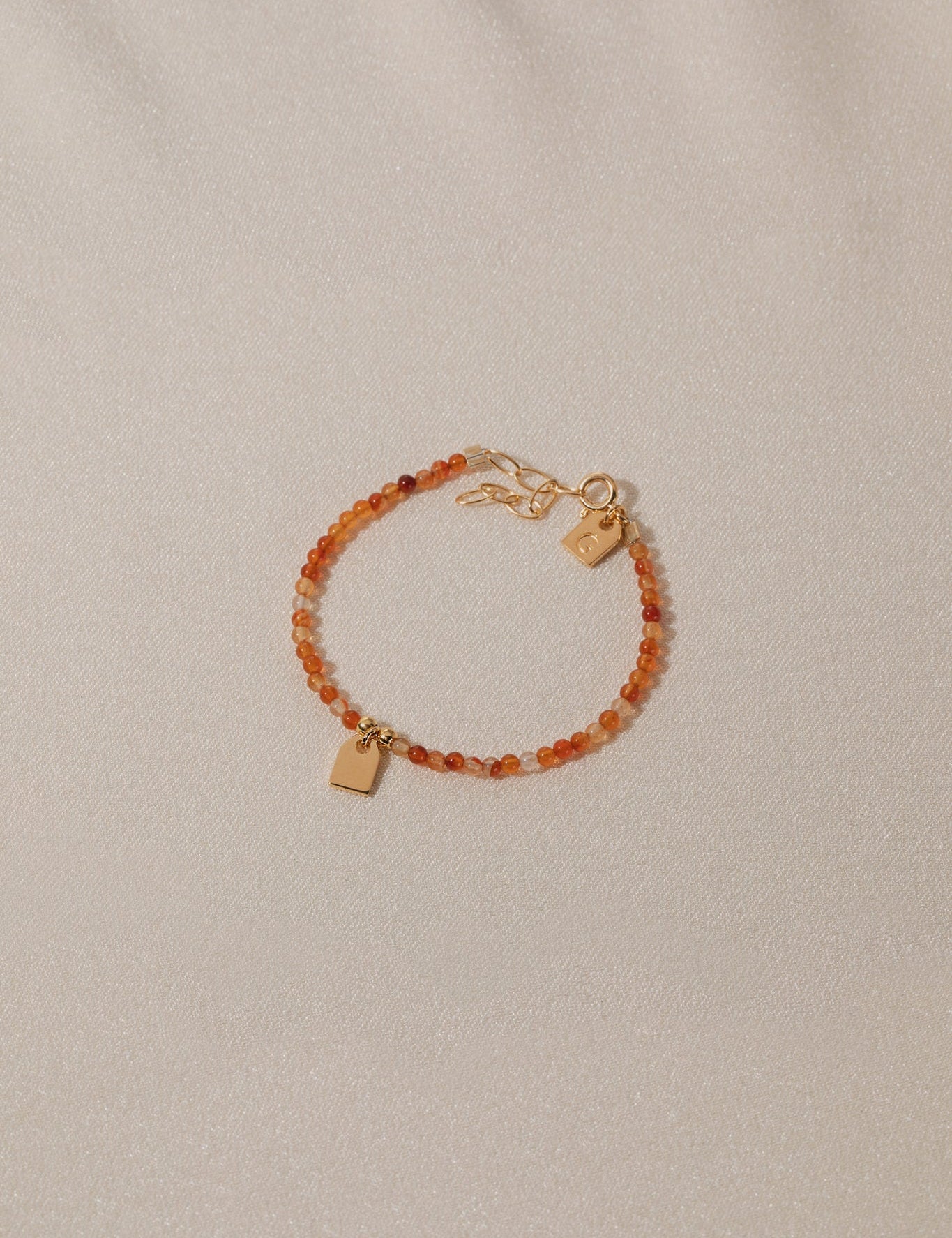 Birthstone & Tag bracelet baby - Galore jewelry