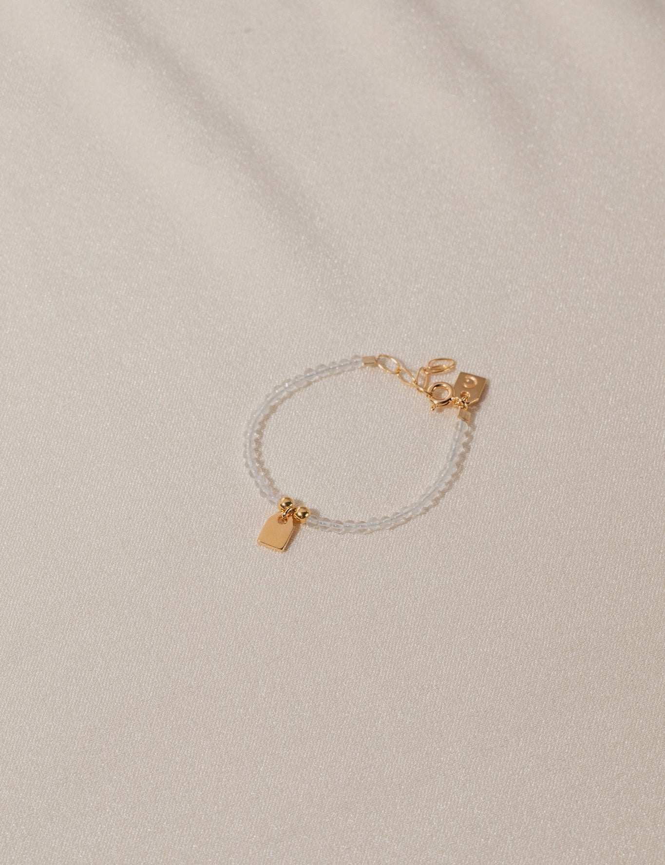 Birthstone & Tag bracelet baby - Galore jewelry
