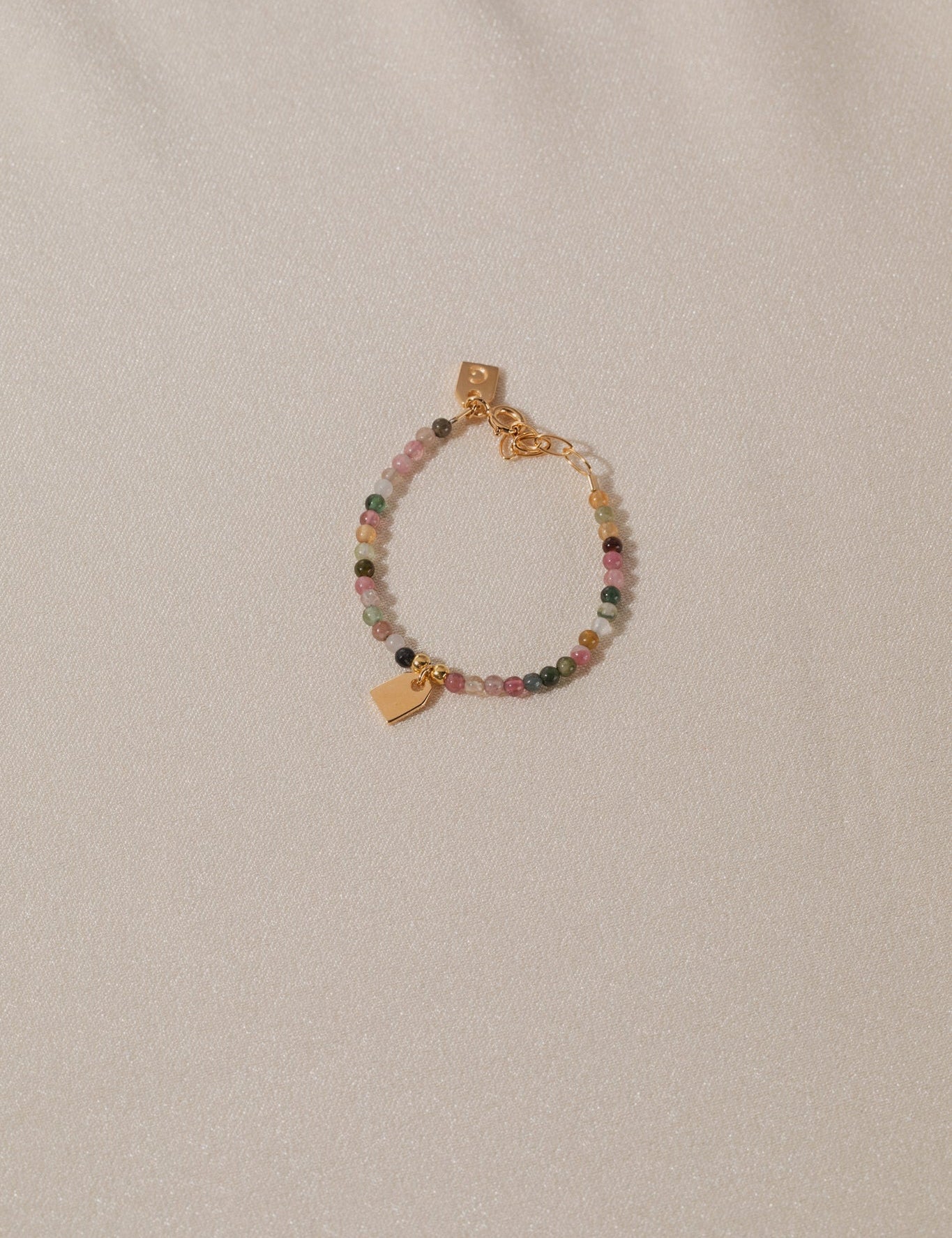 Birthstone & Tag bracelet baby - Galore jewelry