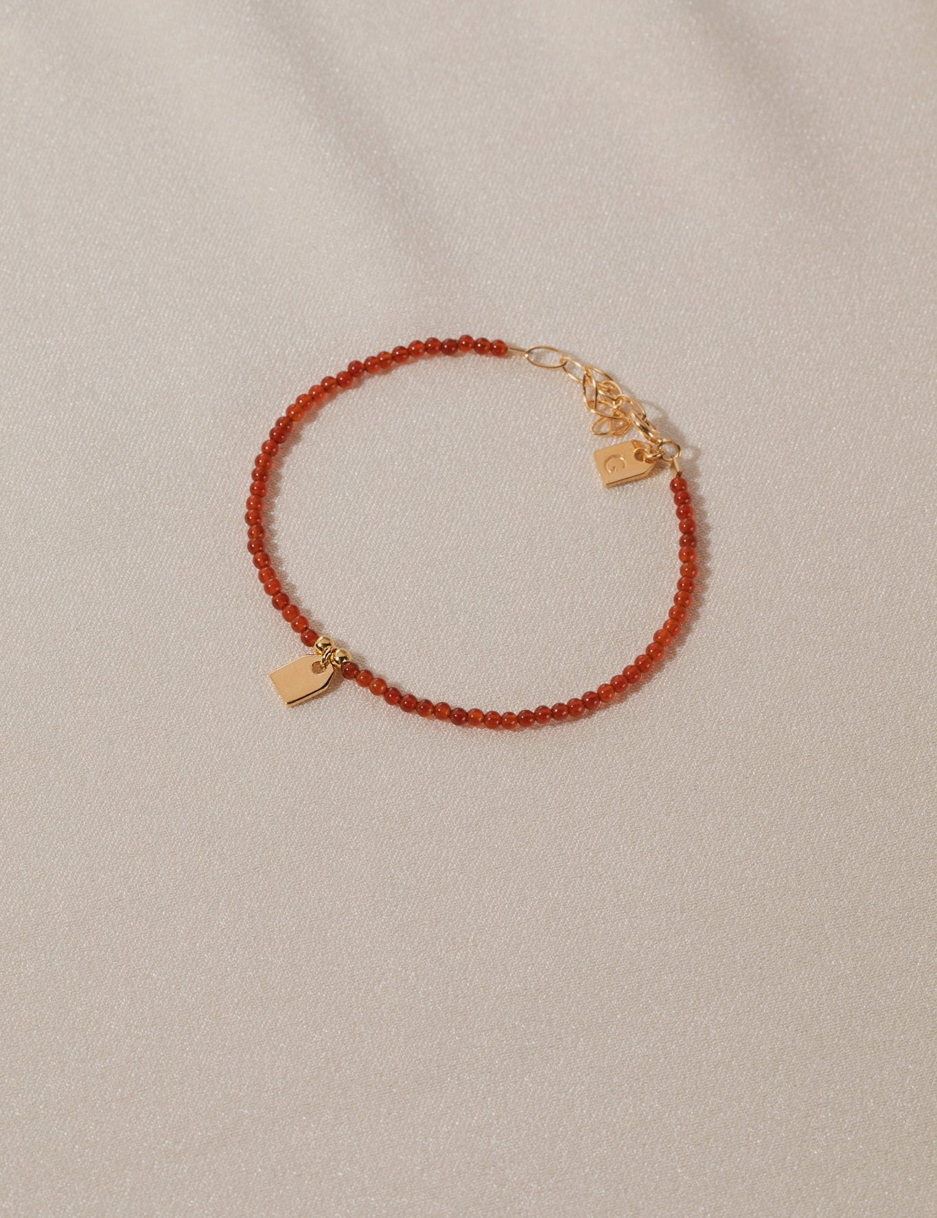 Birthstone & Tag bracelet baby - Galore jewelry