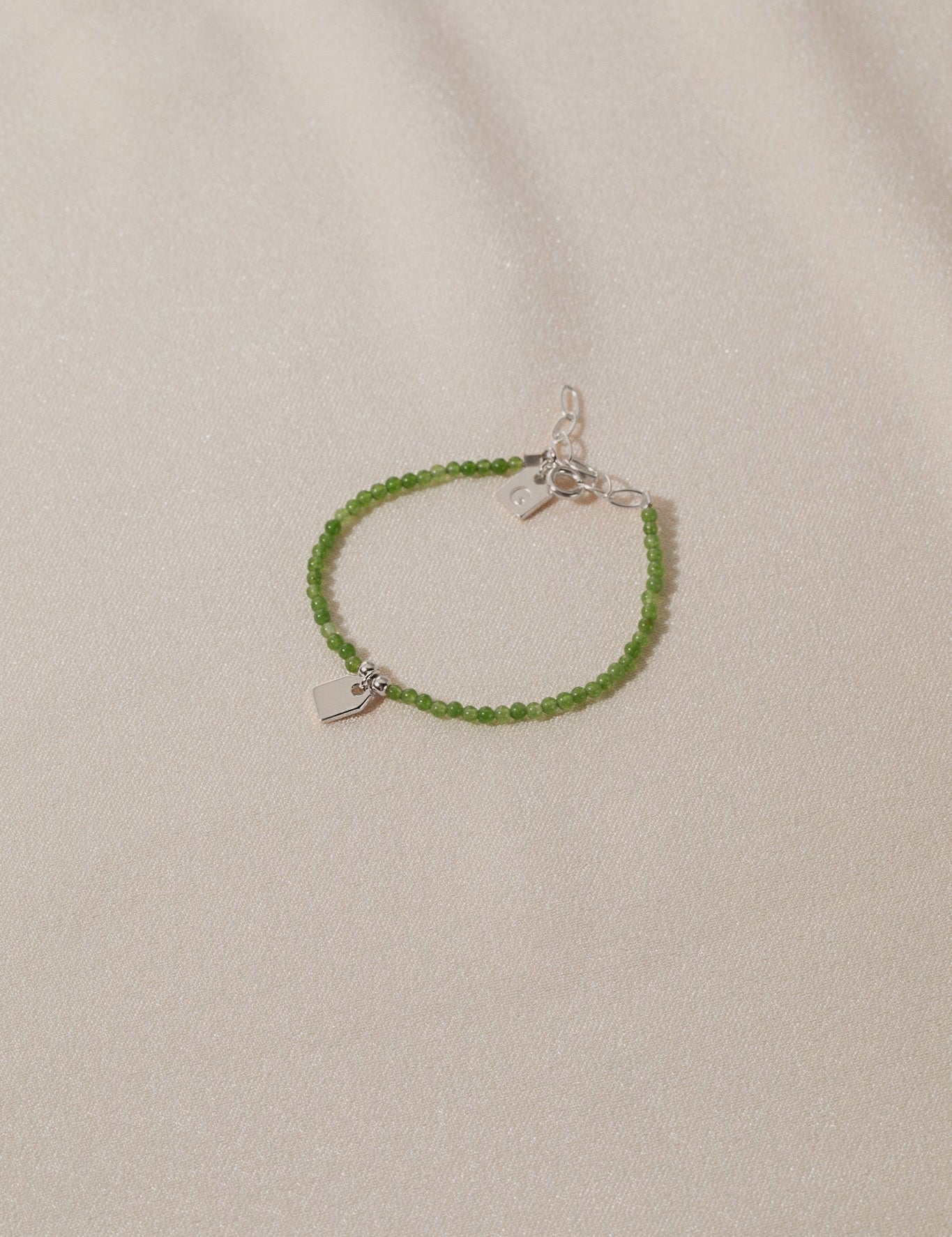 Birthstone & Tag bracelet petite - Galore jewelry