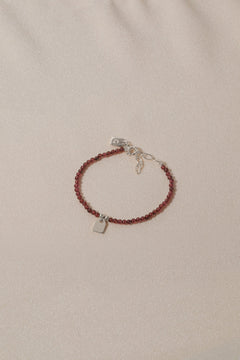 Birthstone & Tag bracelet petite - Galore jewelry