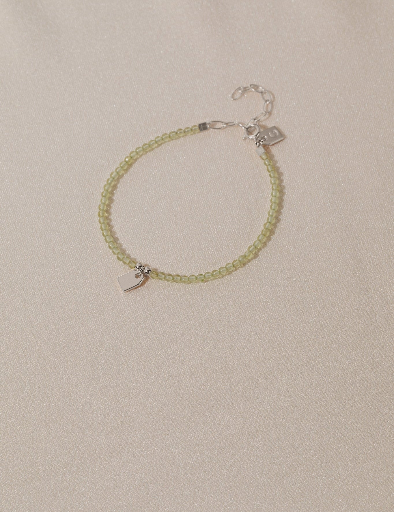 Birthstone & Tag bracelet petite - Galore jewelry