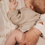 Circle and diamond bracelet baby - Galore jewelry