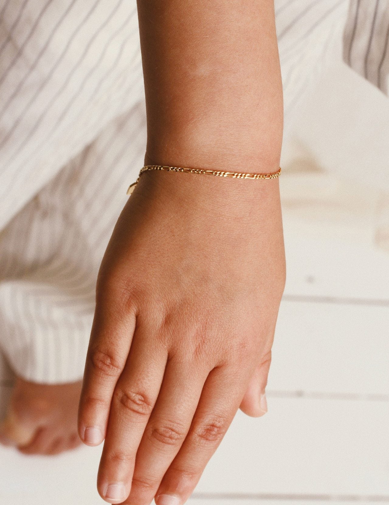 Figaro bracelet petite - Galore jewelry