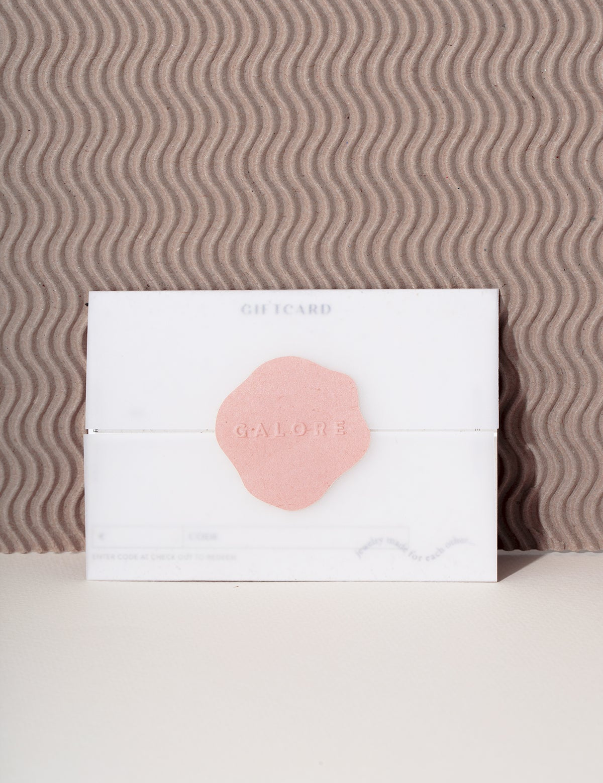 Gift card - Galore jewelry
