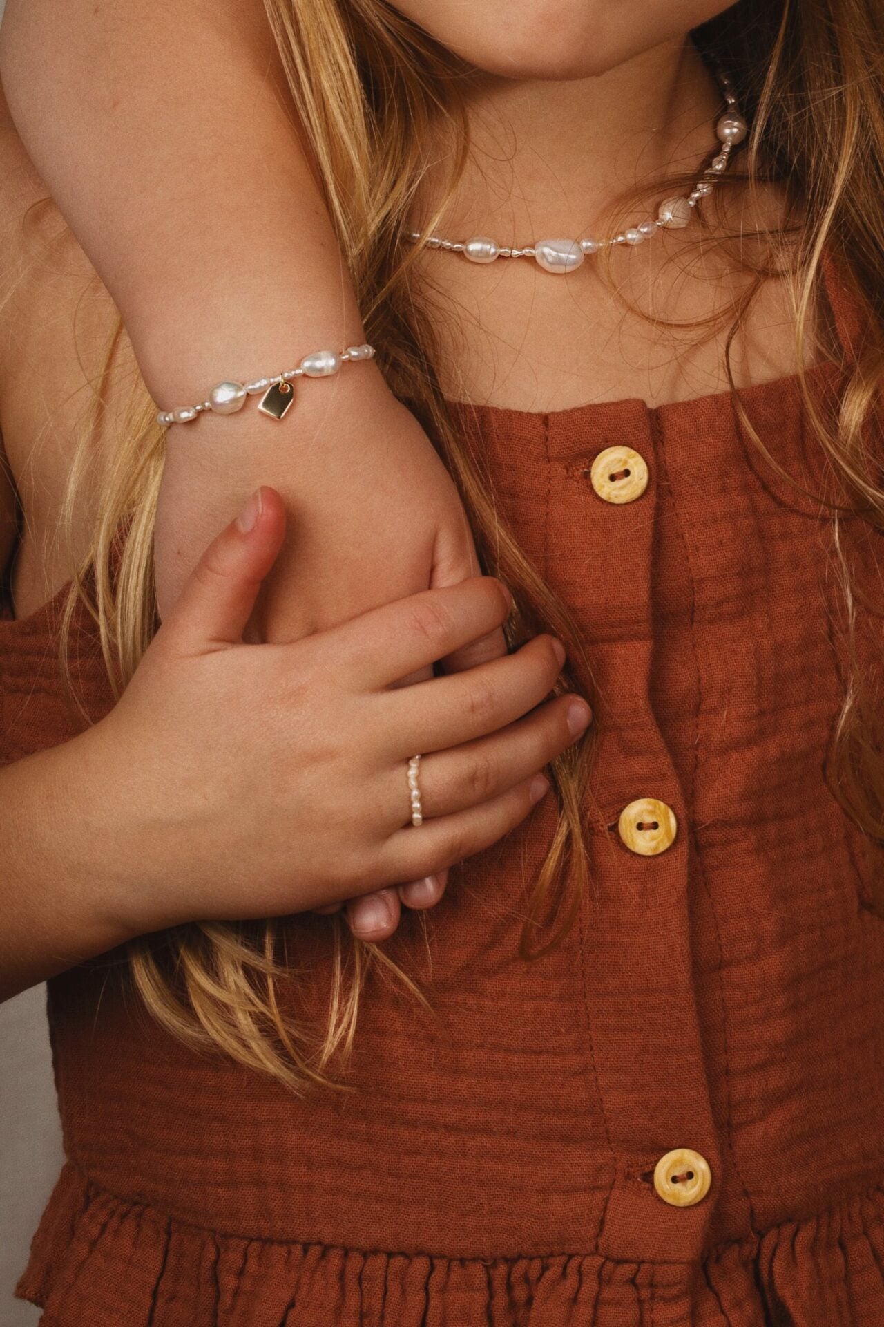 Mixed Pearls bracelet petite - Galore jewelry