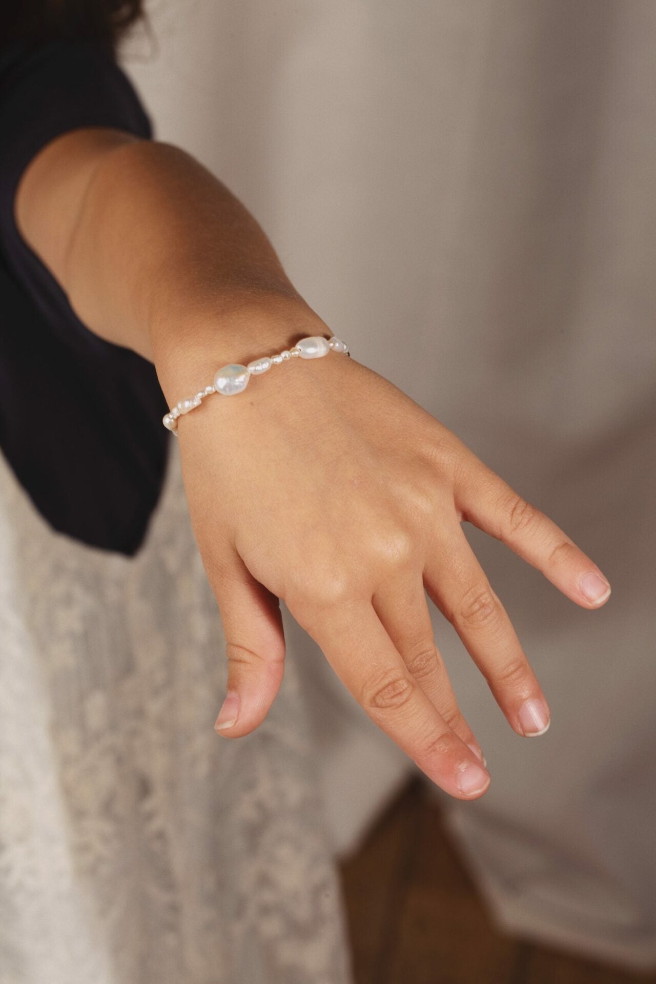 Mixed Pearls bracelet petite - Galore jewelry