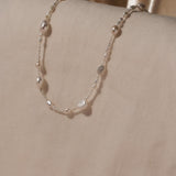 Mixed Pearls necklace baby - Galore jewelry