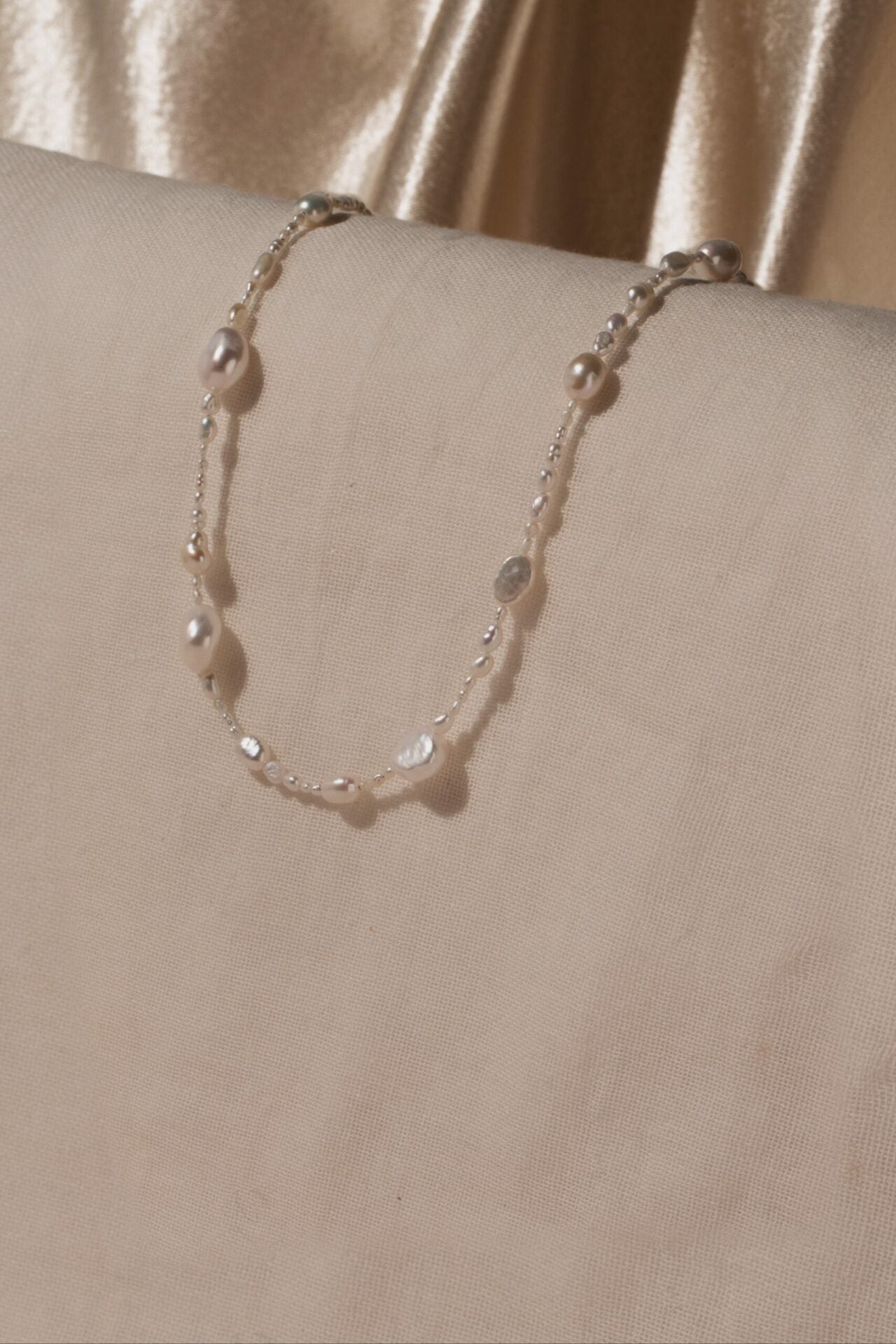 Mixed Pearls necklace baby - Galore jewelry