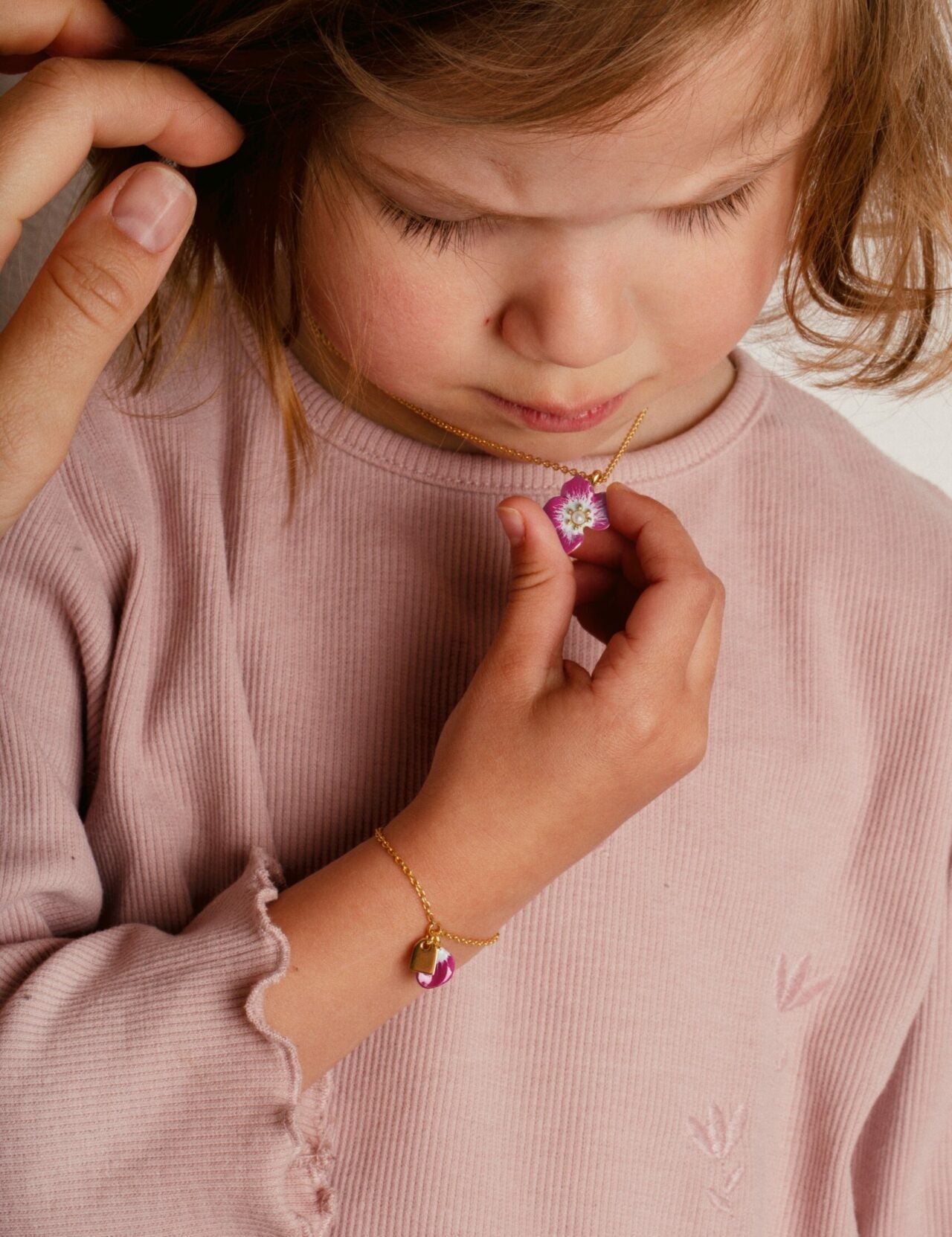 Part of Me necklace rose petite - Galore jewelry
