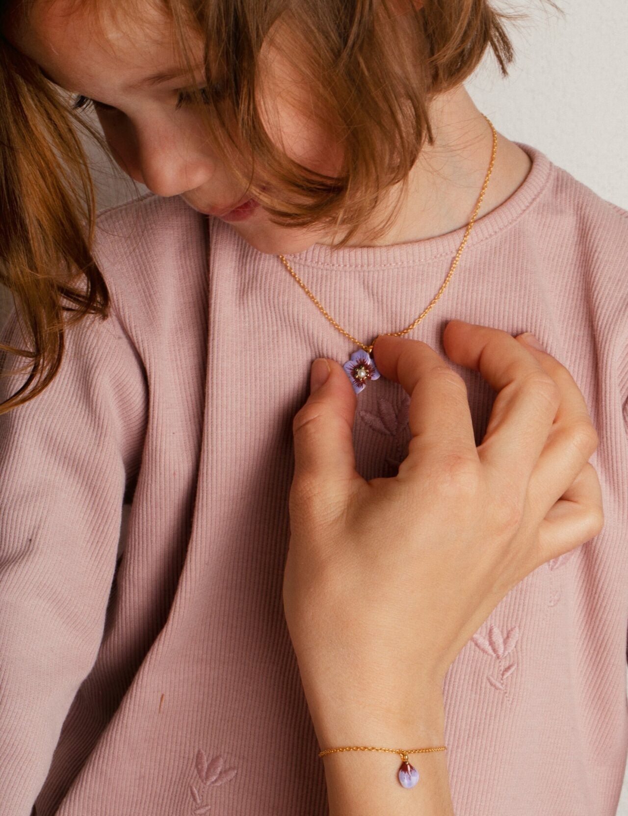 Part of Me necklace violet baby - Galore jewelry
