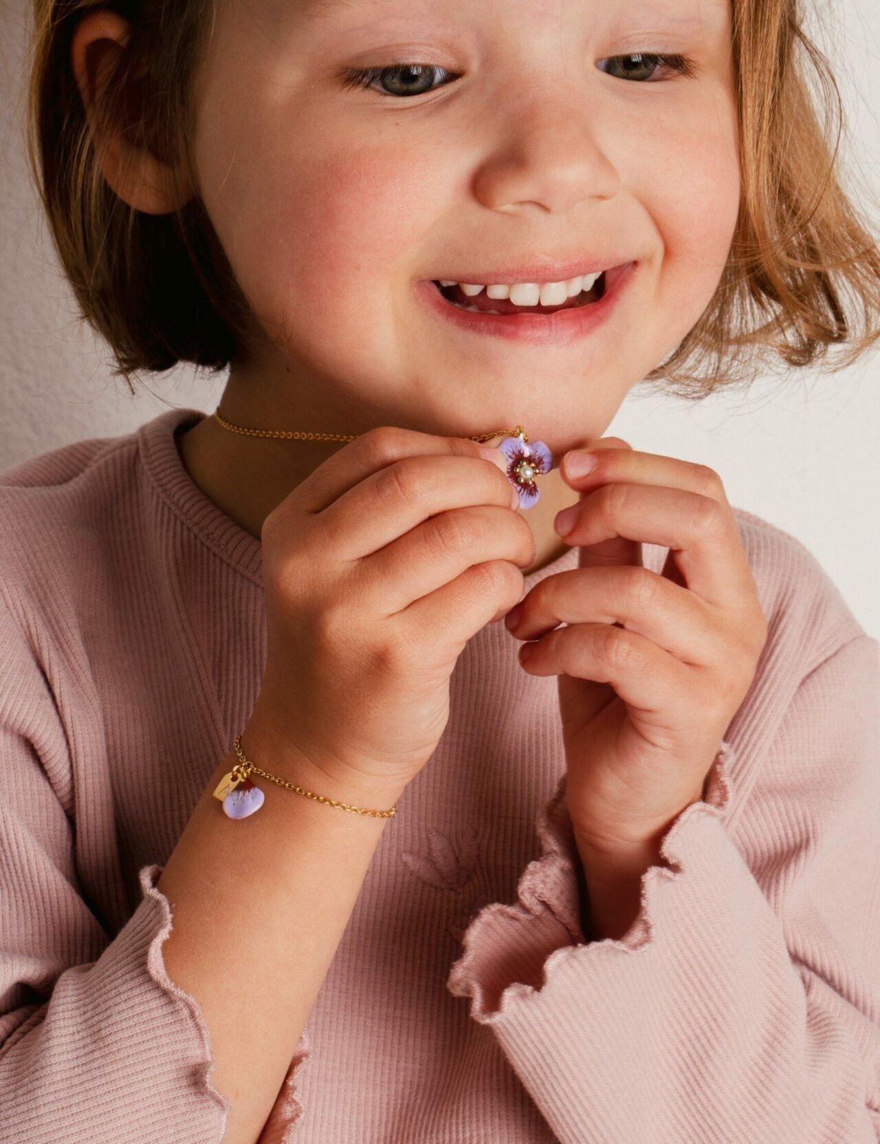Part of Me necklace violet petite - Galore jewelry