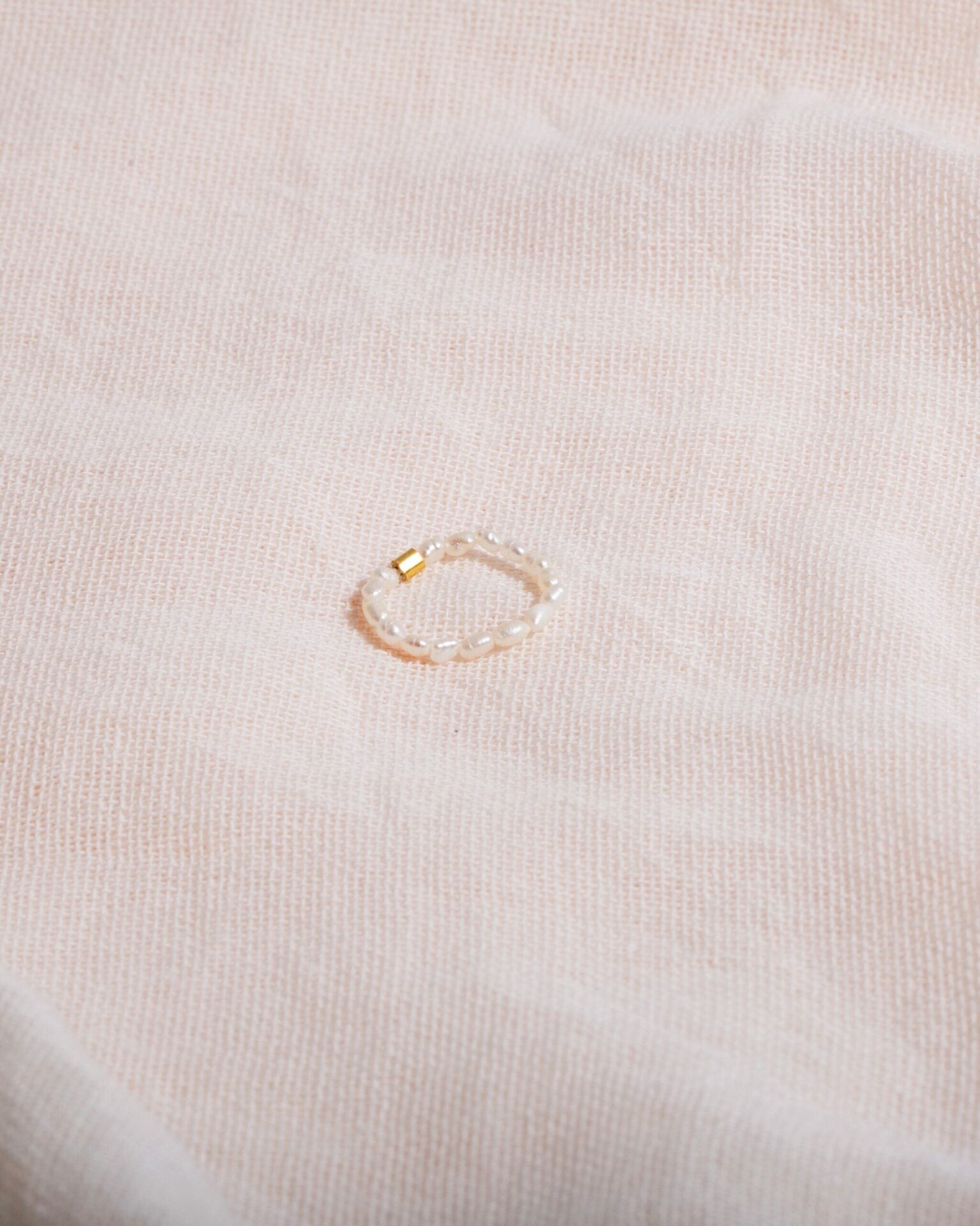 Pearl ring petite - Galore jewelry