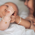 Pearl & Tag bracelet petite - Galore jewelry