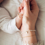 Pearl & Tag bracelet women - Galore jewelry