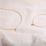 Pearl & Tag bracelet women - Galore jewelry