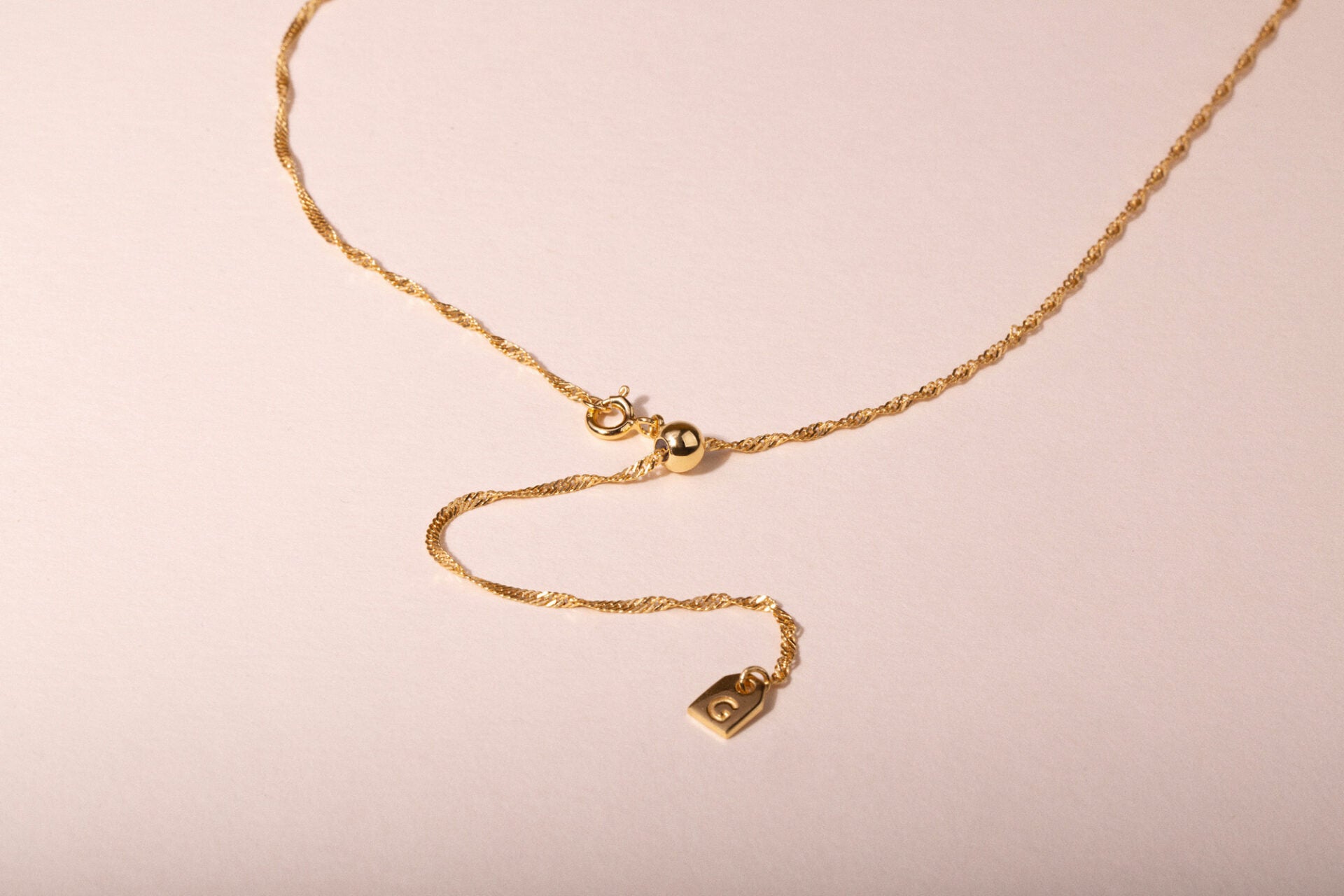 Singapore necklace petite - Galore jewelry