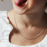 Singapore necklace petite - Galore jewelry