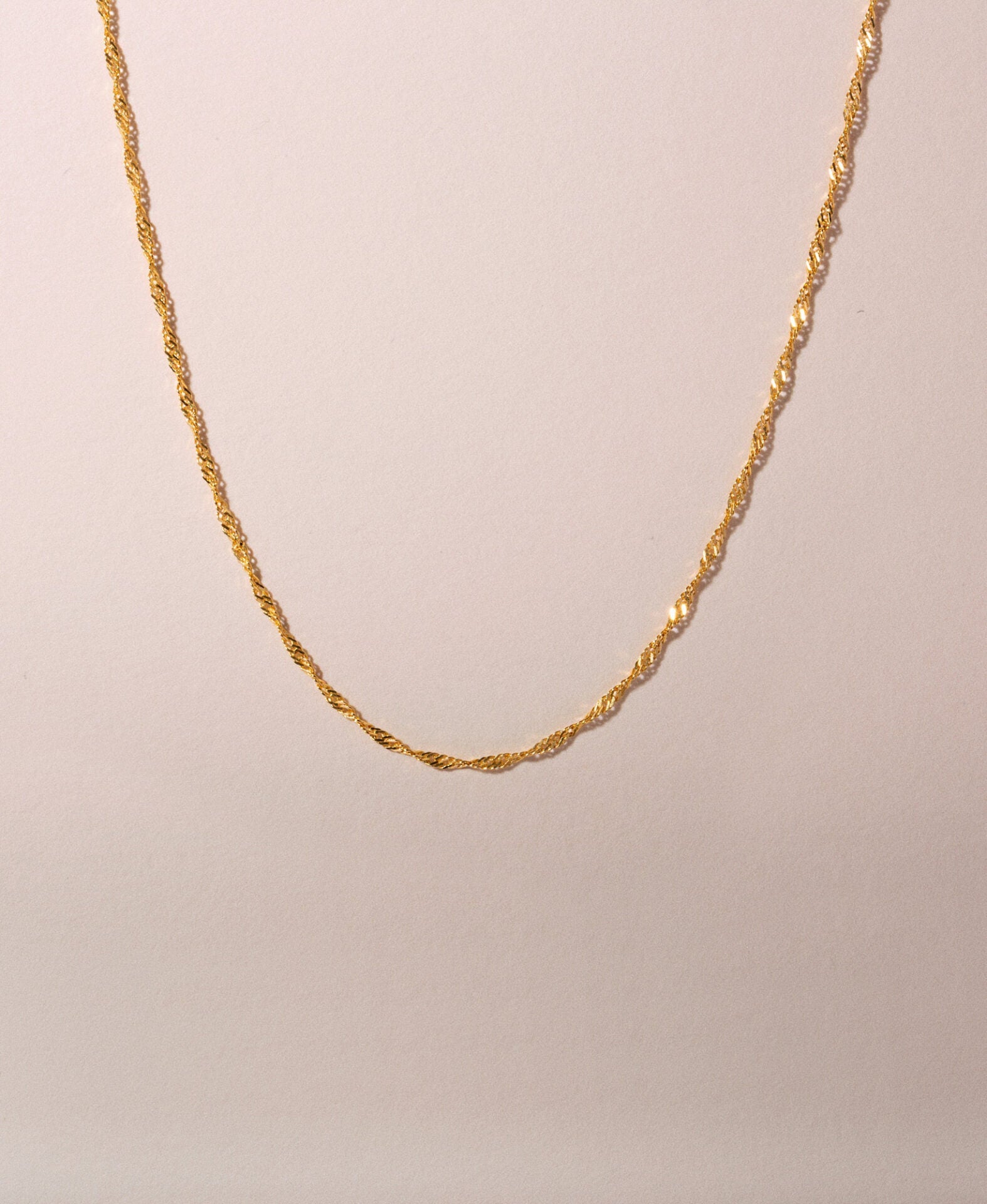 Singapore necklace petite - Galore jewelry