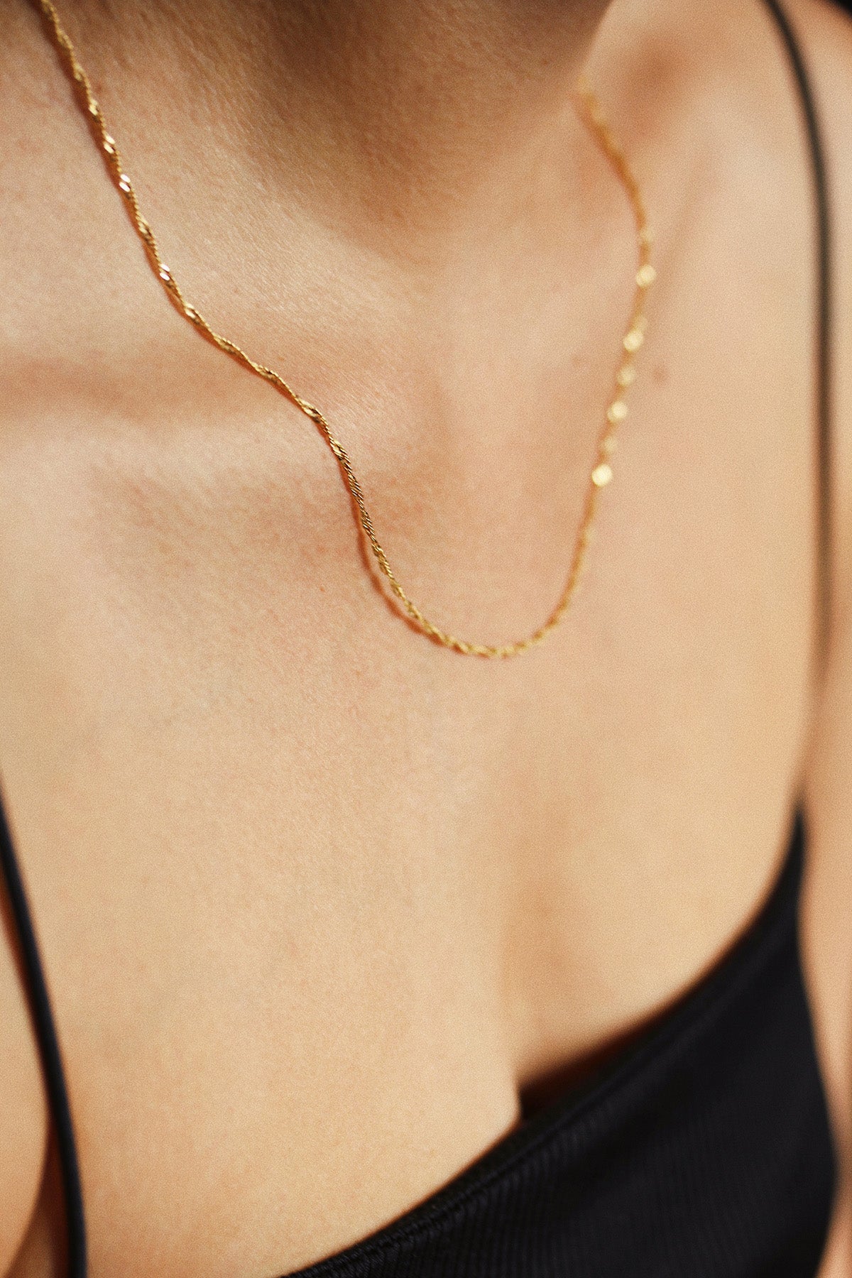 Singapore necklace women - Galore jewelry