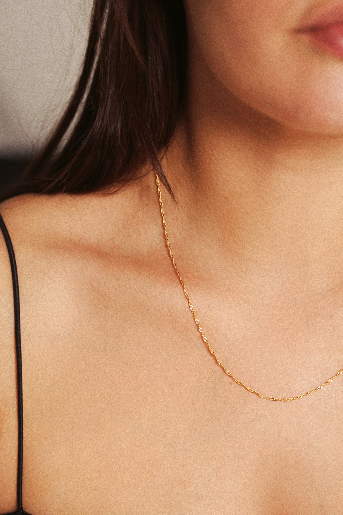Singapore necklace women - Galore jewelry
