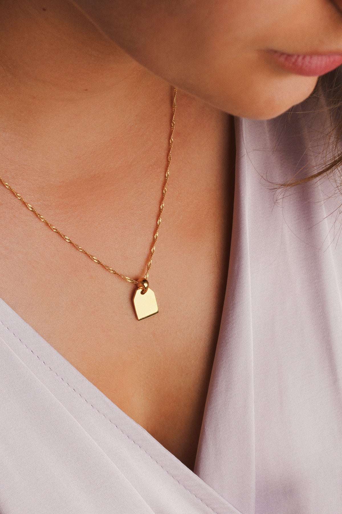 Singapore necklace women - Galore jewelry