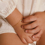 Single diamond bracelet baby - Galore jewelry