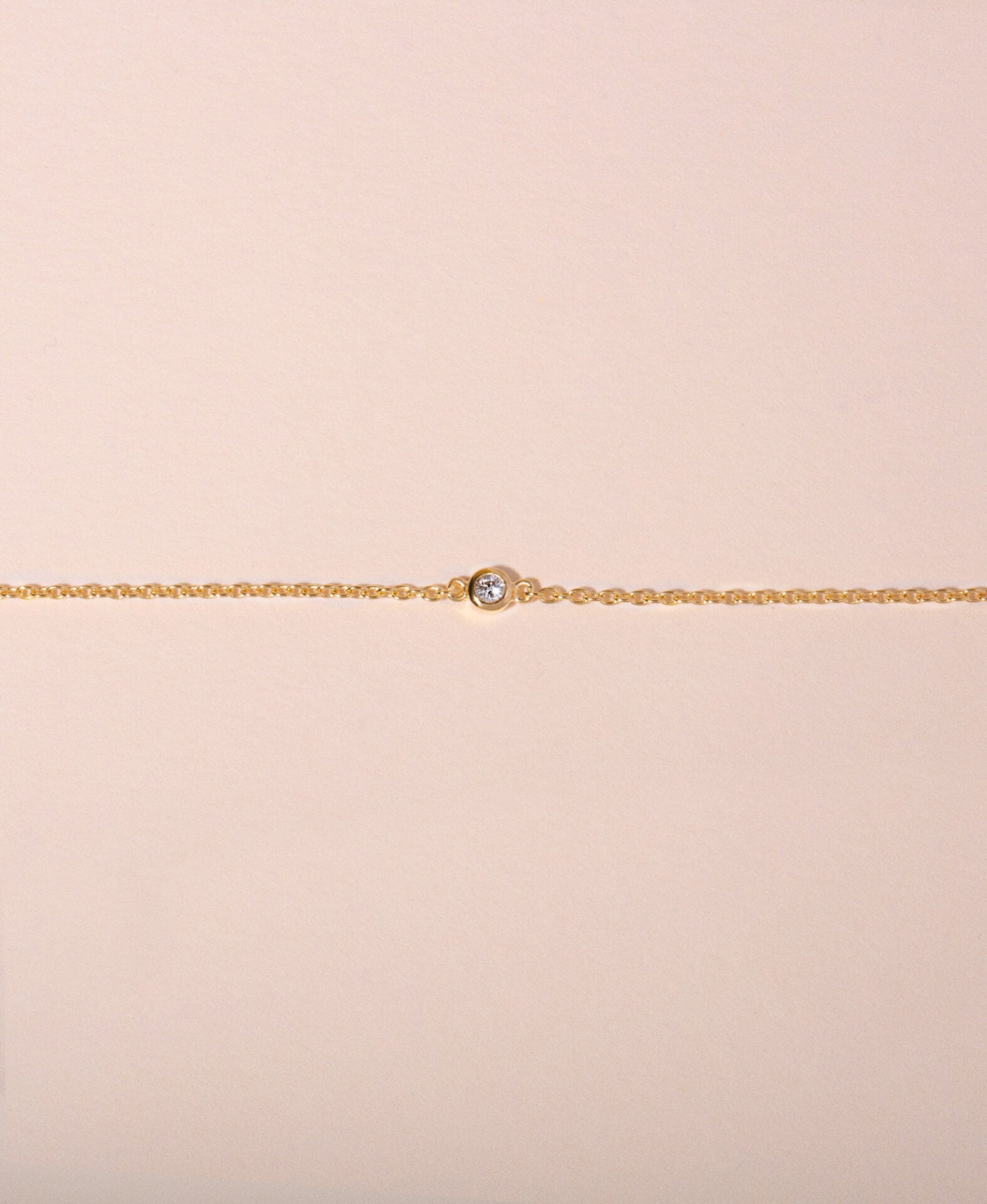 Single diamond bracelet women - Galore jewelry